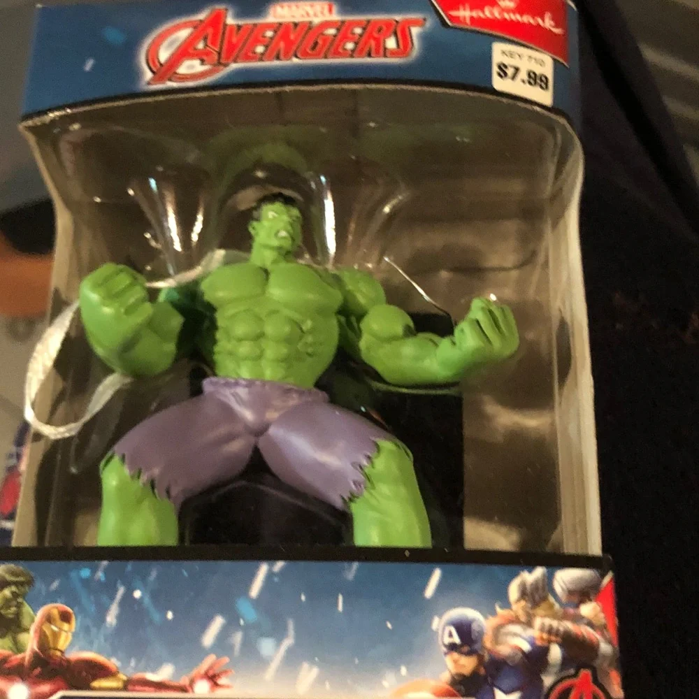 Marvel Hulk Action Figure - Green & Purple